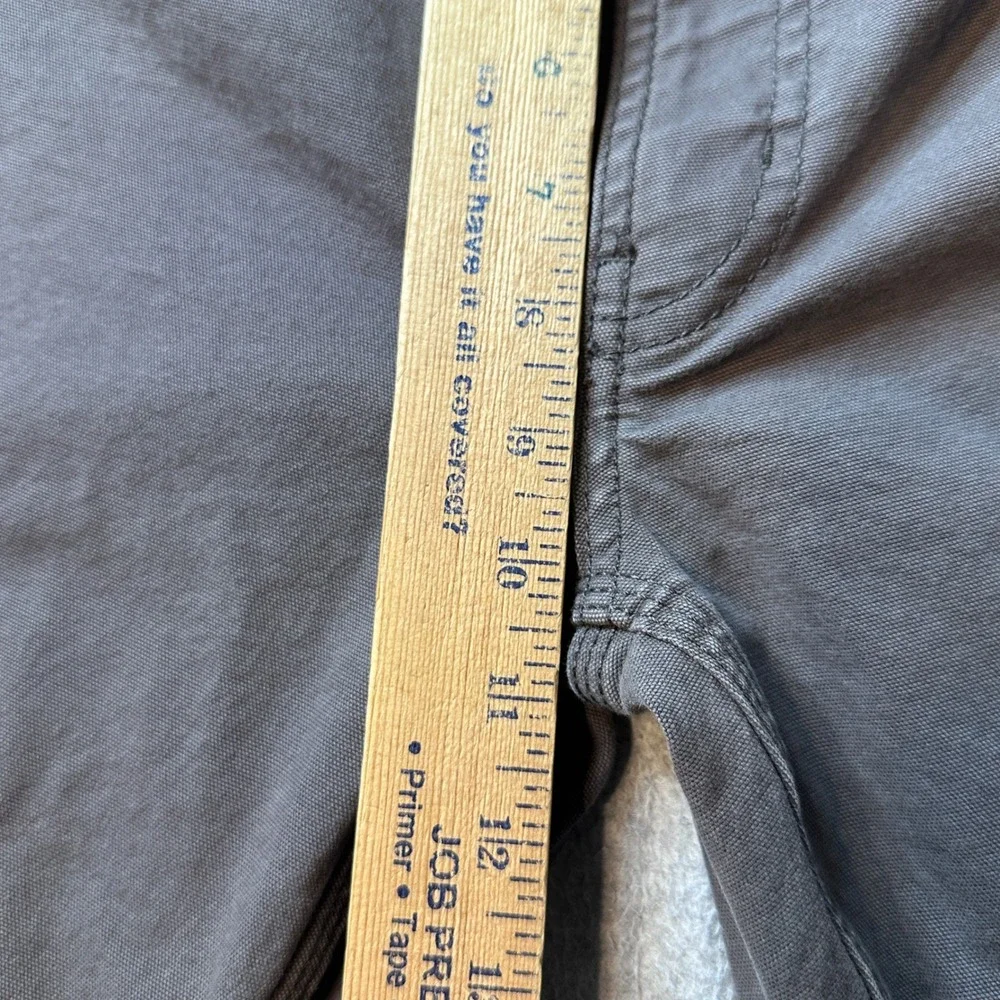 Ariat M4 Pants Mens 36x36 Grey Rebar Relaxed Straight Tough Canvas Utility Work